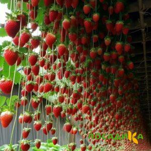 Клубника ампельная Анастасия купить по цене от 370р. в интернет-магазине «Посадика» с доставкой почтой в в Щелковое и по всей России – [изображение №1].