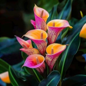 Калла Оникс купить по цене от 450р. в интернет-магазине «Посадика» с доставкой почтой в в Щелковое и по всей России – [изображение №1].